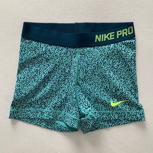 NIKE dry-fit spandex shorts